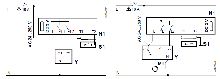 SIEMENS REV34-XA Room thermostat- product - 39
