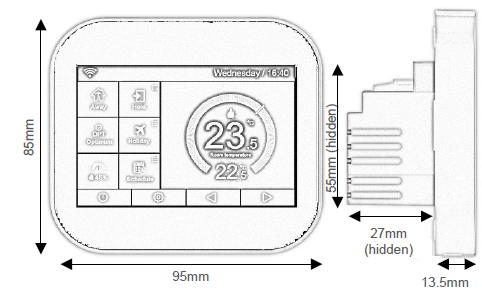 SNUGSTAT-Touch-Screen-Controller-Thermostat-FIG-1