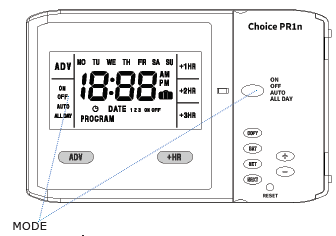 Sangamo PR1n Programmable Thermostat 1