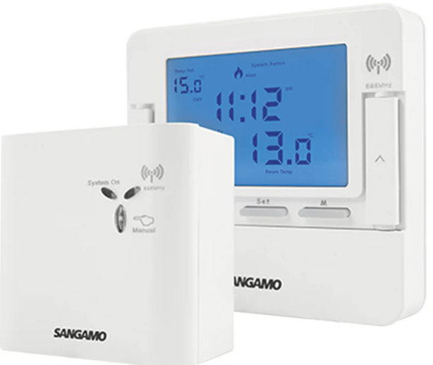 Sangamo RSTAT5 RF Digital Wireless Programmable Room Thermostat PRODUCT