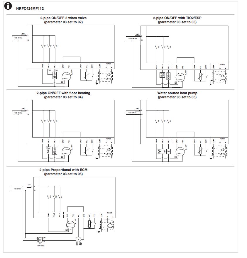 Sauter- NRFC413MF111- Digital- Thermostat- 10
