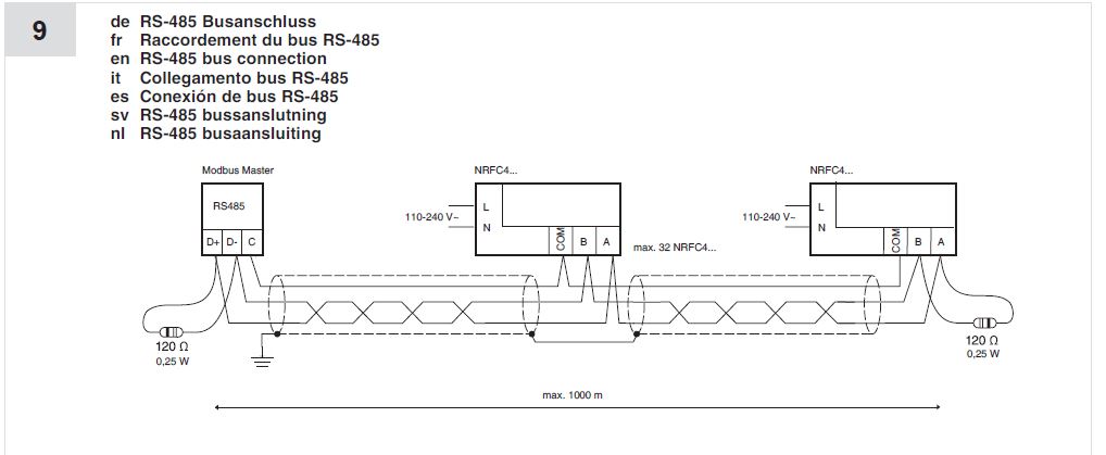 Sauter- NRFC413MF111- Digital- Thermostat- 11