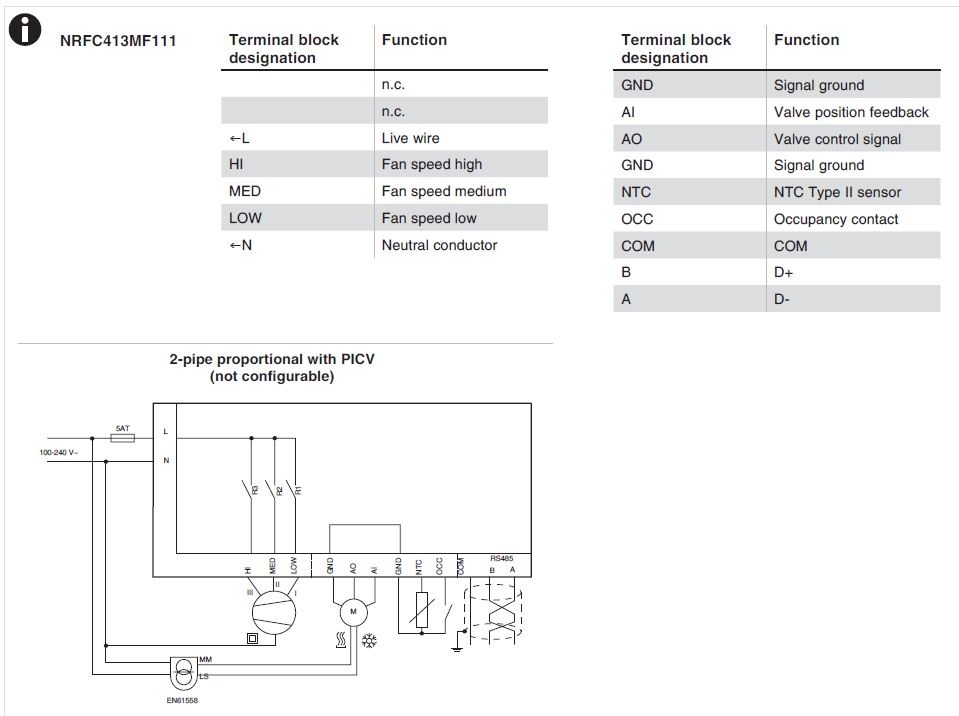 Sauter- NRFC413MF111- Digital- Thermostat- 5