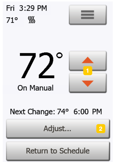 Schluter SYSTEM DHERT104-BW Programmable touchscreen thermostat -25
