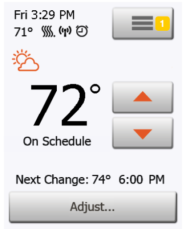 Schluter SYSTEM DHERT104-BW Programmable touchscreen thermostat -39