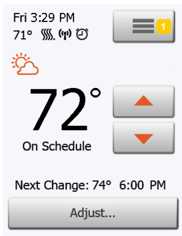 Schluter SYSTEM DHERT104-BW Programmable touchscreen thermostat -41