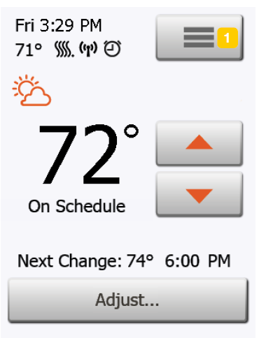 Schluter SYSTEM DHERT104-BW Programmable touchscreen thermostat -43