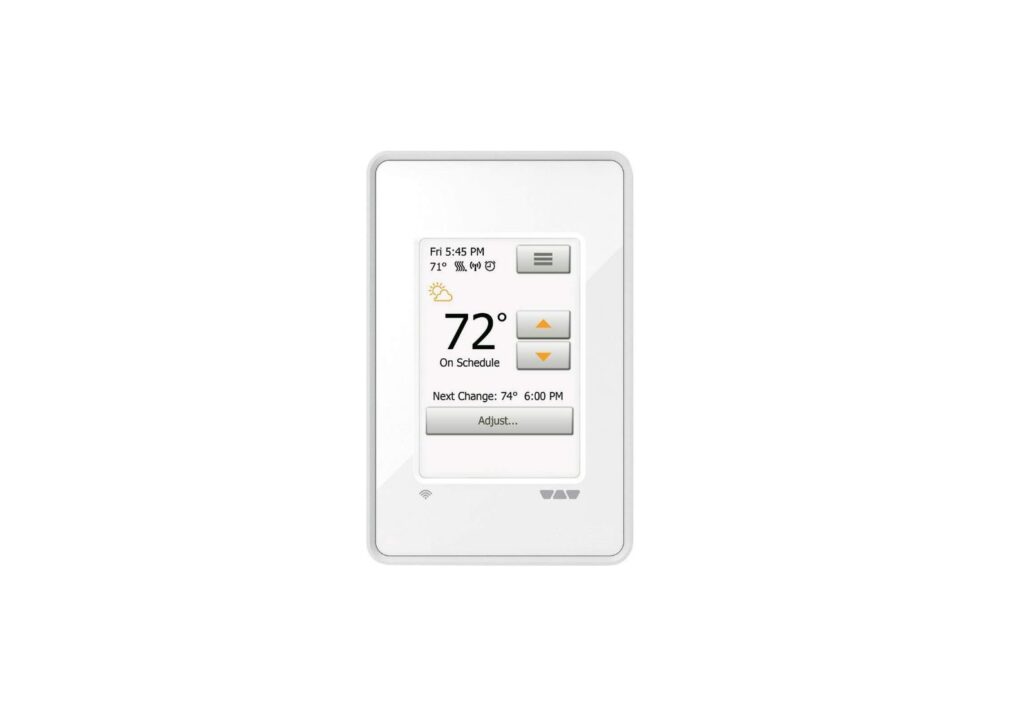 Schluter -SYSTEM- DHERT104-BW -Programmable- touchscreen- thermostat- FEA