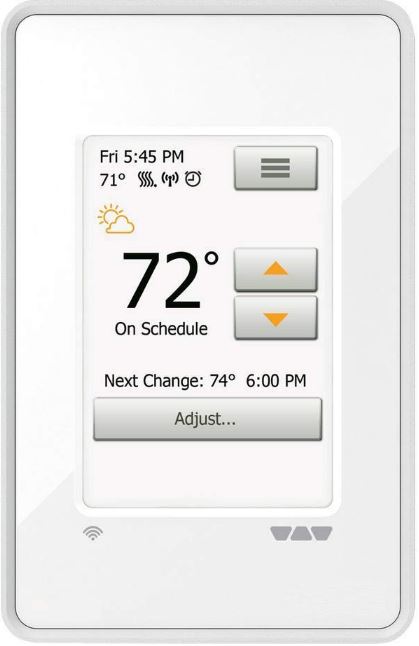 Schluter- SYSTEM- DHERT104-BW -Programmable- touchscreen- thermostat- PRO