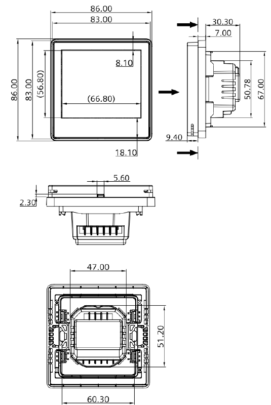 Siemens- RDF800KN -Touch- Screen- Room -Thermostats-23