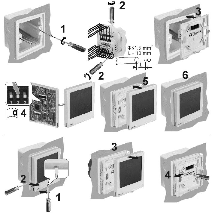 Siemens-RDF800KN-Touch-Screen-Room-Thermostats-fig-42