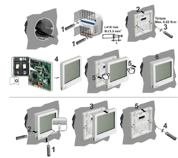 Siemens-RDF870KNTouch-Screen-Room-Controller-Thermostat-FIG-51