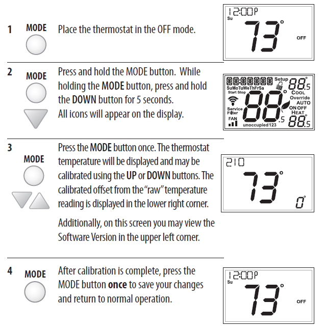 Source1 S1-TBSU231-S Commercial Digital Thermostat 44