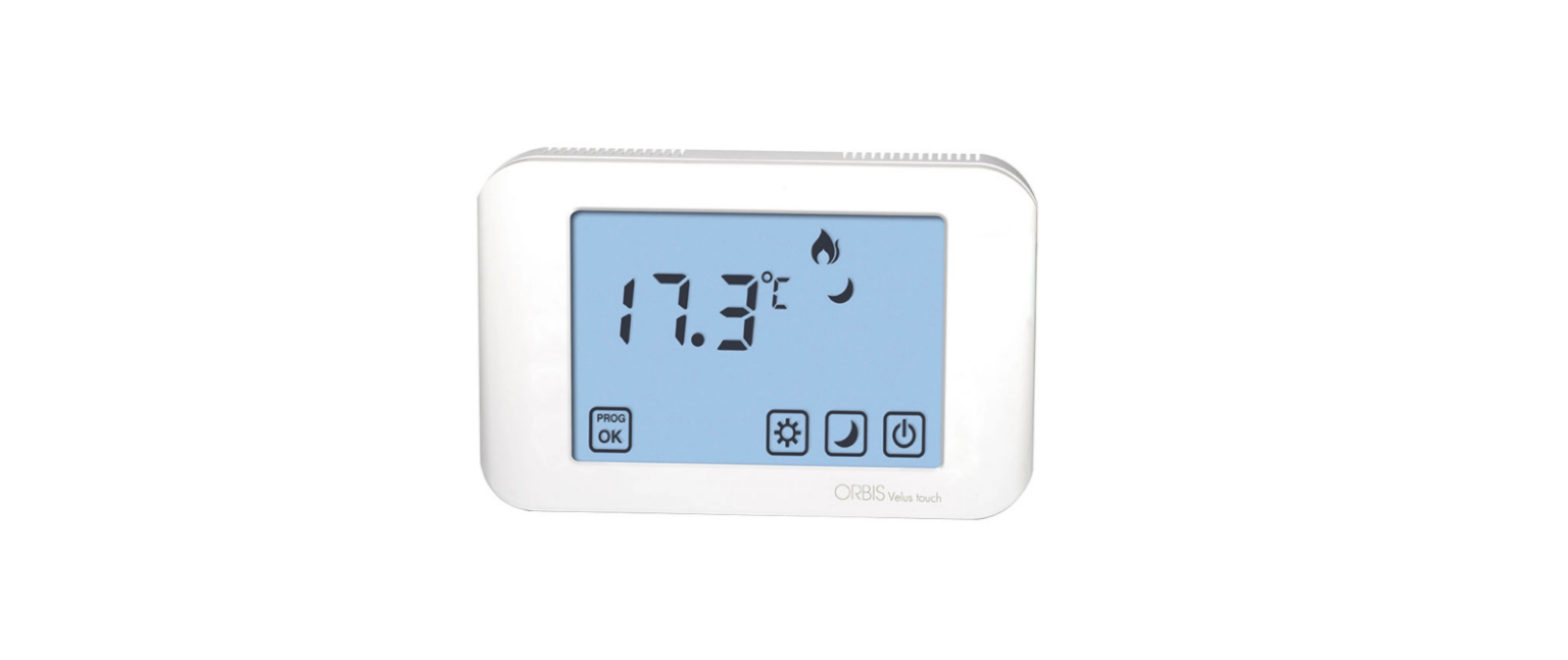 Orbis VELUS TOUCH programmable Thermostat Instruction Manual