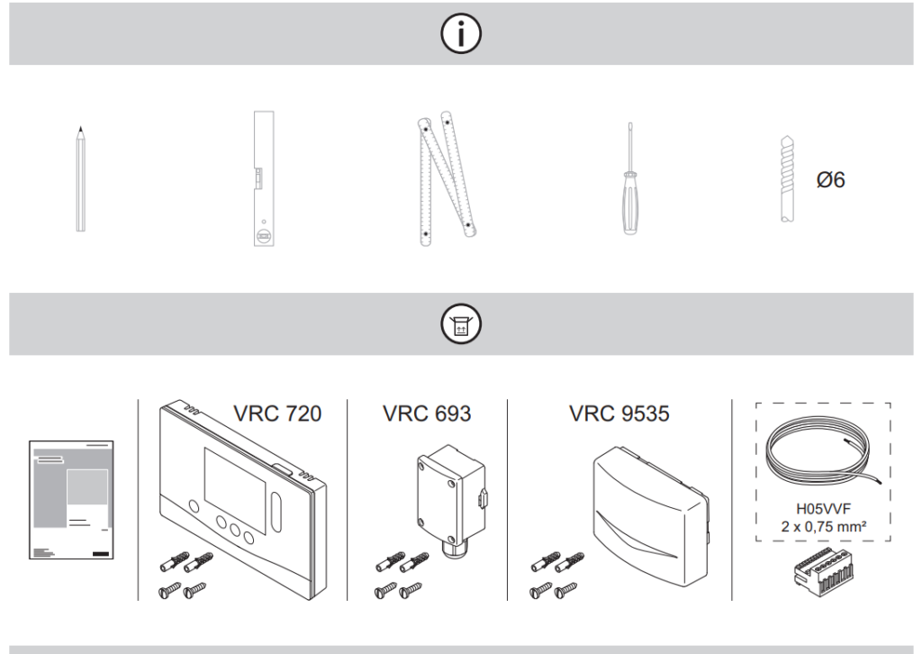 Vaillant VRC 720 Programmable Thermostat Installation
