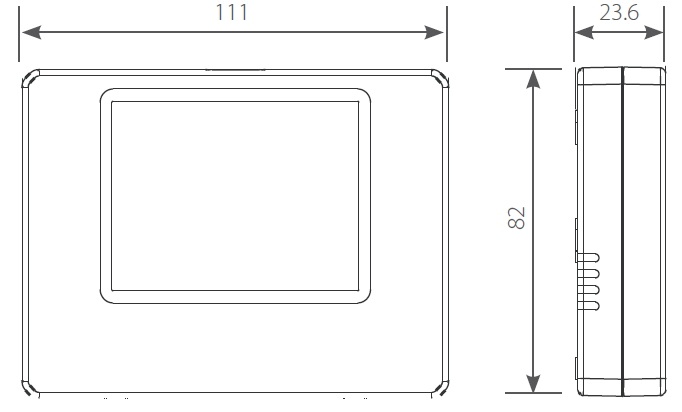 WUNDATRADE- E04- Wireless- Thermostat - 24