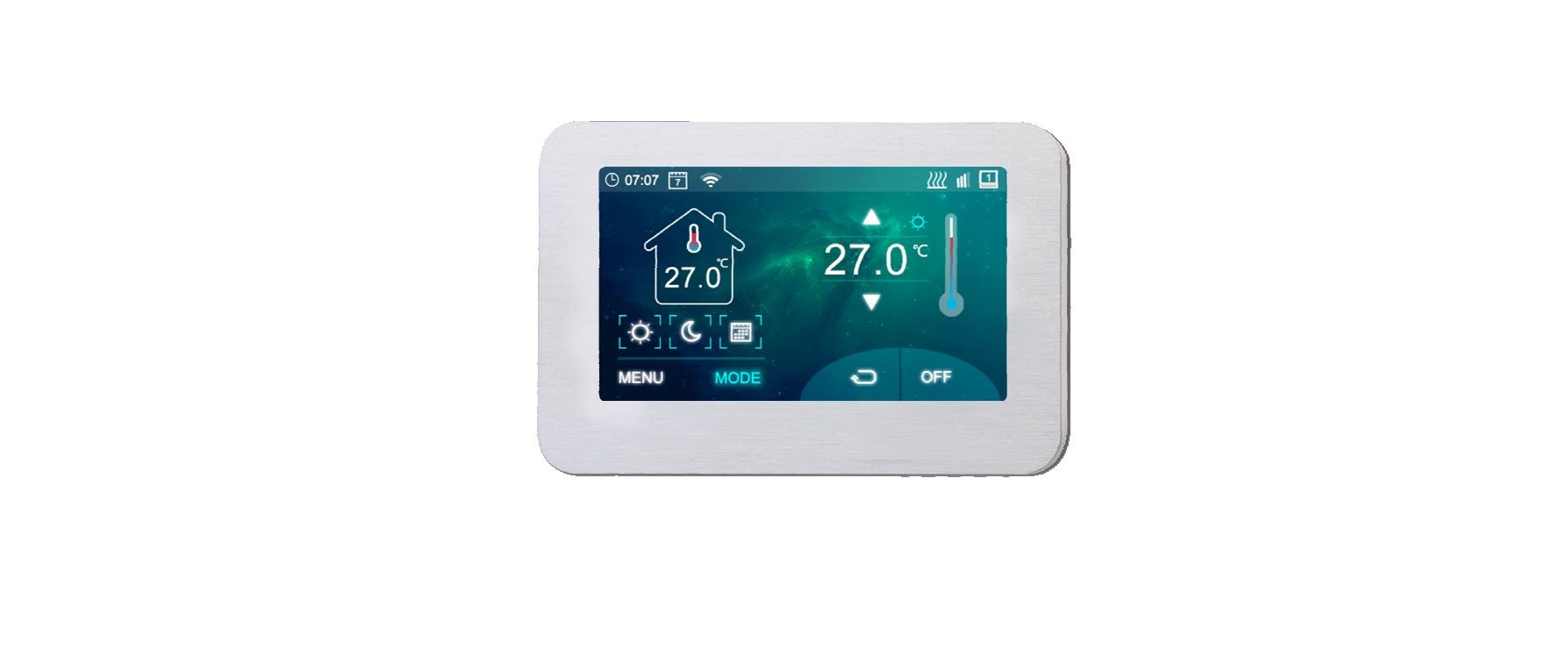 hotowell HTW-31-DT12WF Color Touch Heating Thermostat Installation Guide