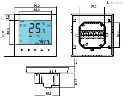 hotowell-HTW-WF01-FC-Smart-Wifi-Fan-Coil-Thermostat-FIG-4