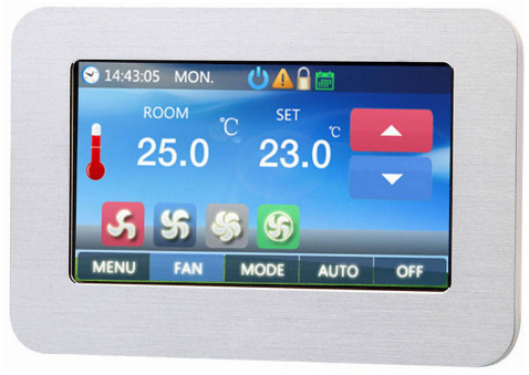 hotowell -htw-31-dt12f- Color- Touch- Room -Thermostat- PRO