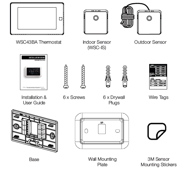 napoleon-WSC43BA-Touchscreen-Thermostat-FIG-1