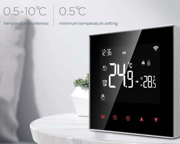 AVATTO WT100 WiFi Touch Screen Thermostat 6