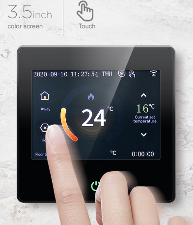 AVATTO WT102 WiFi Smart Touch Screen Thermostat 1