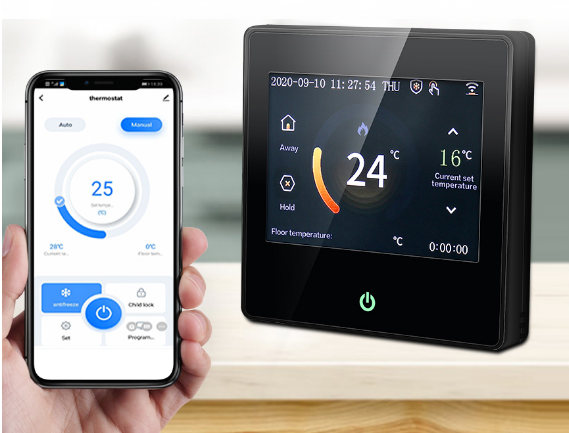 AVATTO WT102 WiFi Smart Touch Screen Thermostat 2