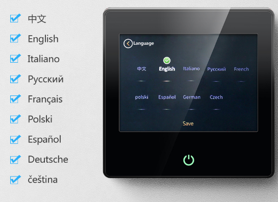 AVATTO WT102 WiFi Smart Touch Screen Thermostat 5