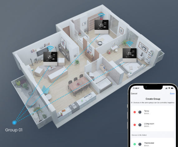 AVATTO WT300 WiFi Smart Thermostat 10