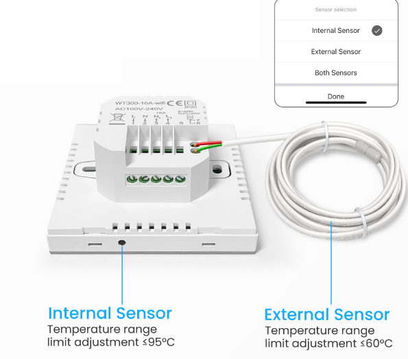 AVATTO WT300 WiFi Smart Thermostat 9