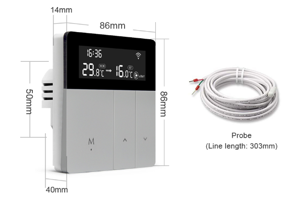 AVATTO WT50 WiFi Touch Screen Thermostat  10