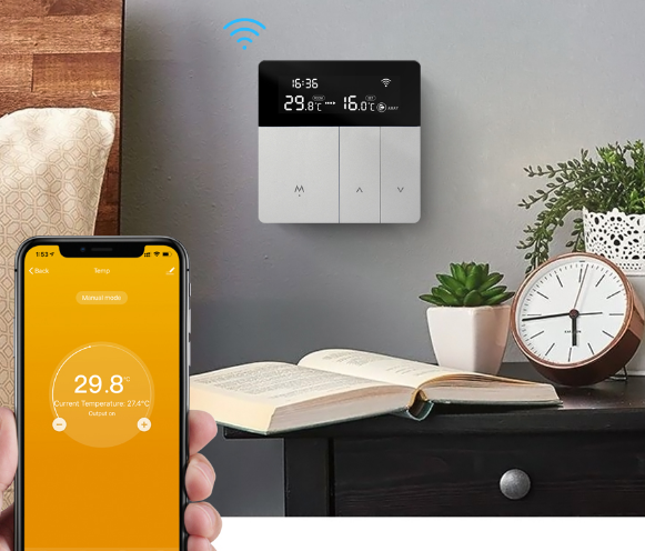 AVATTO WT50 WiFi Touch Screen Thermostat  2