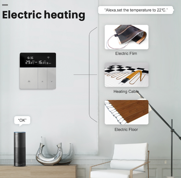 AVATTO WT50 WiFi Touch Screen Thermostat  7