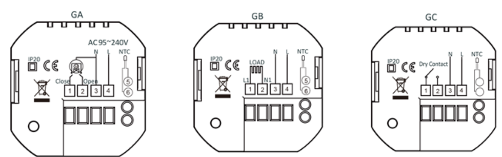 Beca BHT-006 Wifi Electric Thermostat  9