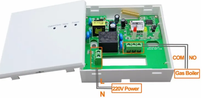 Beok BOT-306X Touch Screen LCD Wireless Thermostat  7