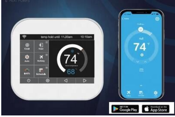 Brade MC6 Digital Touch Screen WIFI Thermostat  3