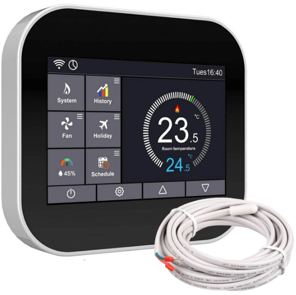 Brade MC6 Digital Touch Screen WIFI Thermostat PRO