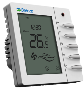 Breeze BC102-4 Weekly Programming Room Thermostat PRODUCT 