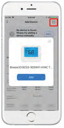 Breeze33 BZ33-302Wifi Programmable 3H-2C Wifi Thermostat   22