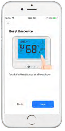 Breeze33 BZ33-302Wifi Programmable 3H-2C Wifi Thermostat   25