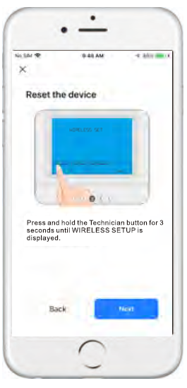 Breeze33 BZ33-302Wifi Programmable 3H-2C Wifi Thermostat   26