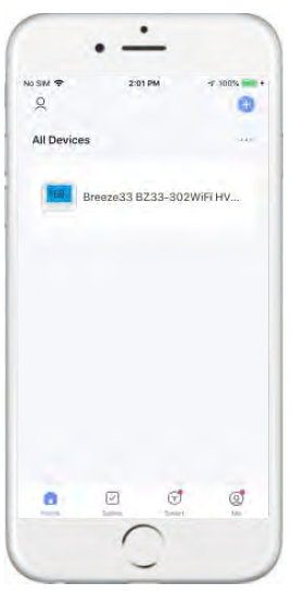 Breeze33 BZ33-302Wifi Programmable 3H-2C Wifi Thermostat   33