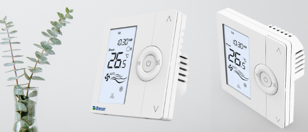 Breezecontrol BC103-4D fan coil digital indoor Thermostat  2