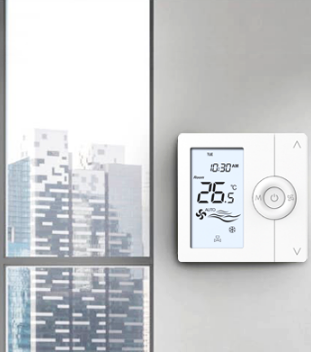 Breezecontrol BC103-4D fan coil digital indoor Thermostat  4