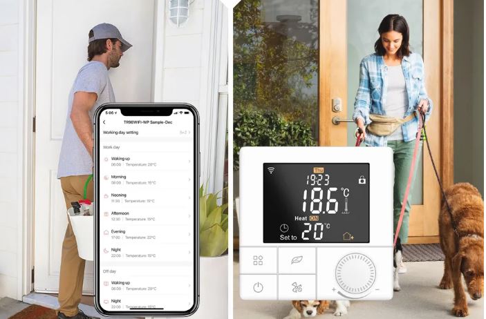 Byelearn B202-A008 Programmable Room Thermostat 1