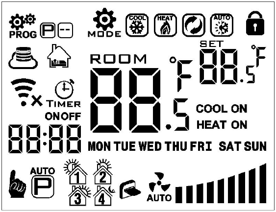 Cn-hysen HY08AC WIFI Fan Coil Unit Thermostat User Manual-FIG-1