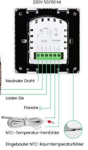 Denzye 9300 Smart Digital Room Thermostat  2