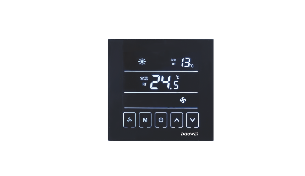 Duowei DW-T901-4 Touch Screen Room Thermostat -FEA