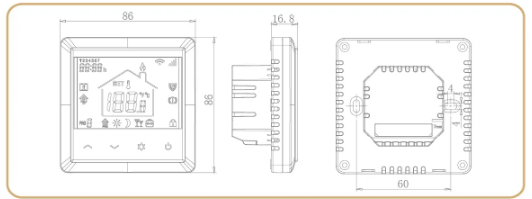 E-Top HT-07 Programmable Wireless Thermostat 5