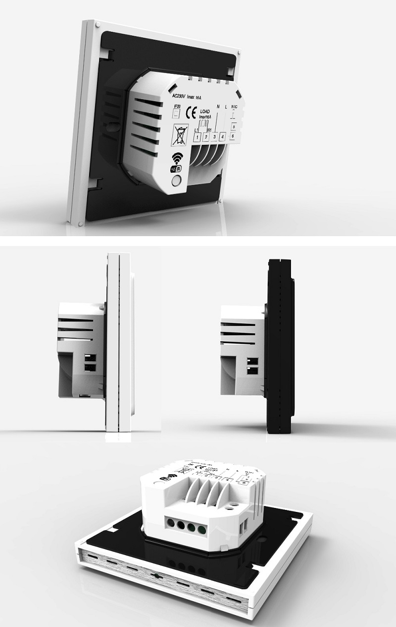 Telin AC-603H Programmable Room Thermostat  3